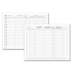 Registro Trattam Privacy Titolare 23 Pg Num. 24,5x31,5 Cm